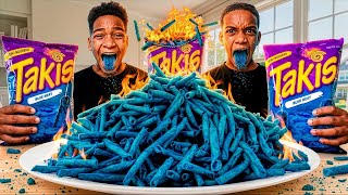 LAST TO STOP EATING SPICY TAKIS WINS!