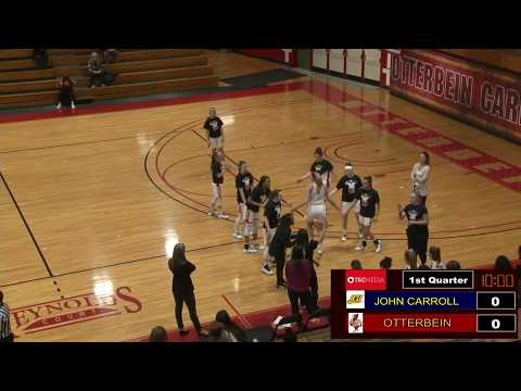 Otterbein Women's Basketball vs John Carroll University
