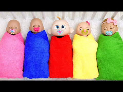 Are you sleeping Brother John, Linda Pretend Play with Baby Dolls and Ride On Cars 2
