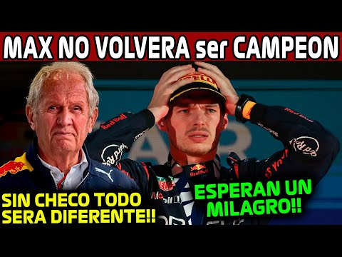 MAX NO VOLVERA a SER CAMPEON SIN CHECO!! MARKO EXTRAÑARA a CHECO en 2025!! RED BULL F1 NOTICIAS