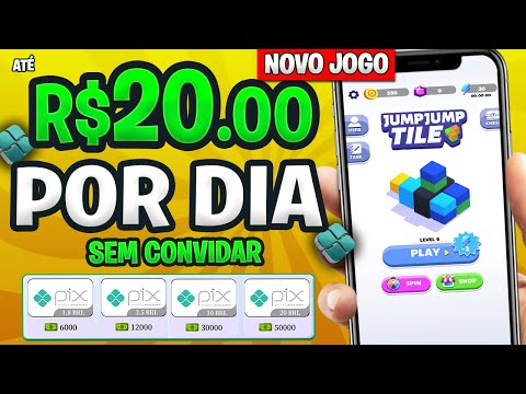 Ganhe R$20 Várias Vezes🤑 APP para GANHAR DINHEIRO no PIX 2025 JOGANDO✅ Jogos que Pagam no Pix 2025