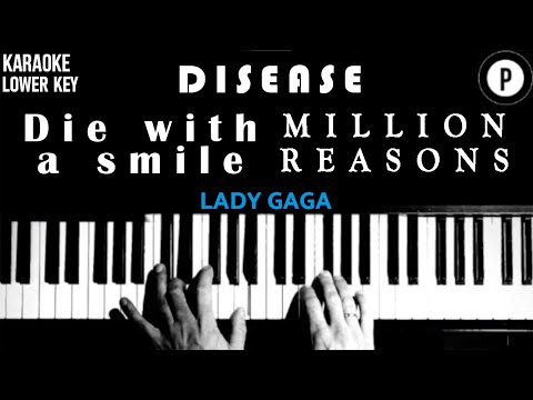 🎙️ LADY GAGA Karaoke SONGS 🎙️DISEASE / DIE WITH A SMILE / MILLION REASONS