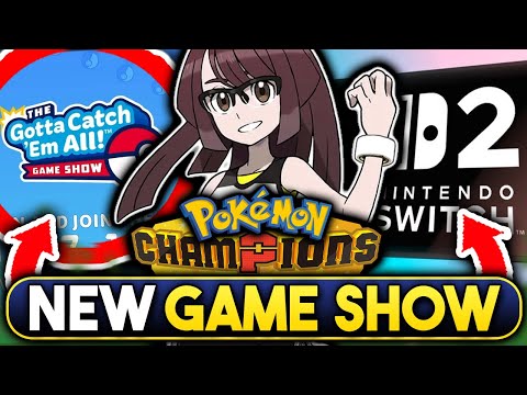 POKEMON NEWS! NEW GAME SHOW ANNOUNCED! POKEMON CHAMPIONS CAMPAIGN MODE & SEASONAL EVENTS RUMOR!