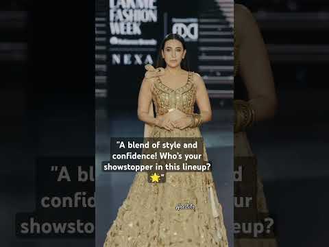 #bollywood beauties lighting up the runway #whose aura shines brightest? 🌠✨#lakmefashionweek2024