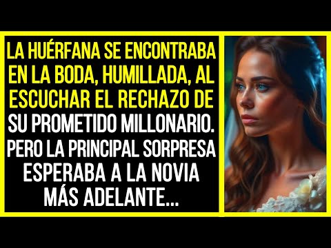 La chica se quedó paralizada en el lugar con su vestido de novia. Y el novio millonario le preparó..