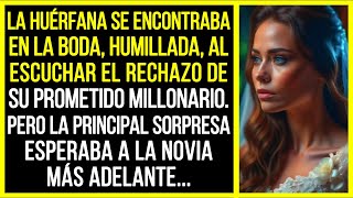La chica se quedó paralizada en el lugar con su vestido de novia. Y el novio millonario le preparó..