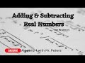 Adding and Subtracting Integers