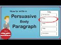 Persuasive Writing Techniques and Strategies