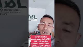 Pengiriman MADU CADAS APISDORSATA 2 rasa berbeda ke 2 provinsi berbeda JAWA BARAT & SUMATERA UTARA.