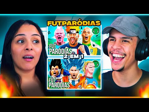 2 EM 1 FUTPARÓDIAS: E SE OS JOGADORES FOSSEM PERSONAGENS DE ANIME? | [Casal Jounin React] 🔥