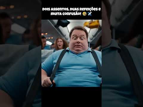 Homem ocupa 2 assentos e avião quase não aguenta! 😂✈️