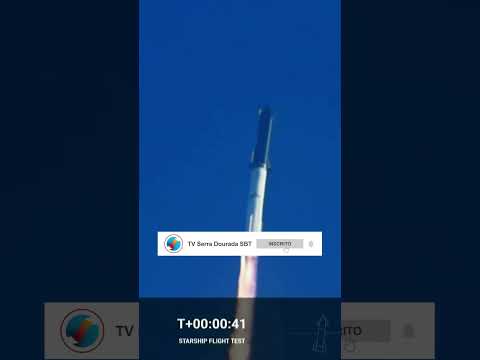 Lançamento Starship SpaceX #shorts