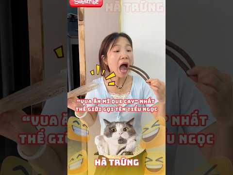 Tiểu Ngọc Làm Vua Ăn Que Cay | Tiểu Ngọc | Hà Trứng #shorts #hatrung