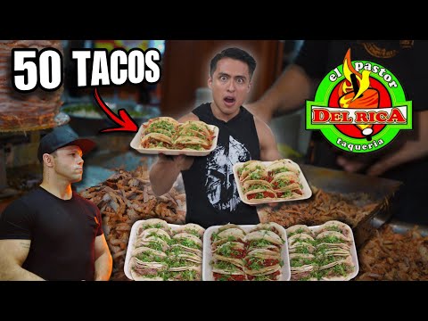 ESTE RETO NADIE LO HA CONSEGUIDO 🌮 | ** $1,500 SI COMES 50 TACOS🤯🔥