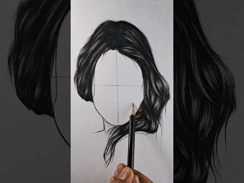 How to draw a face ❤️✏️ #art #artist #cartoon #drawing #satisfying #paint #anime #shorts #draw