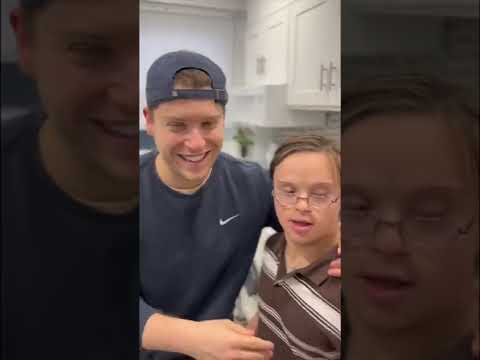 Sorry dad 😂 #shorts #prank #dad #family #downsyndrome