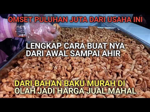 BUKAN USAHA MUSIMAN DARI BAHAN MURAH DI OLAH JADI HARGA JUAL MAHAL