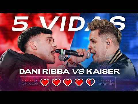 KAISER vs DANI EN REGGAETON | 5 VIDAS | Red Bull Batalla