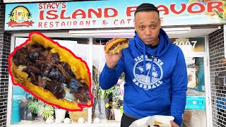 Is This The BEST Oxtail Stuffed Patty In The World? | Stacy’s Island Flavor