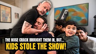 Dominican Family Gets Cracked — Dad Flew From DR for His Nose & the Kids Stole the Show!