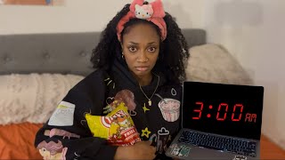 pulling an all nighter off an edible