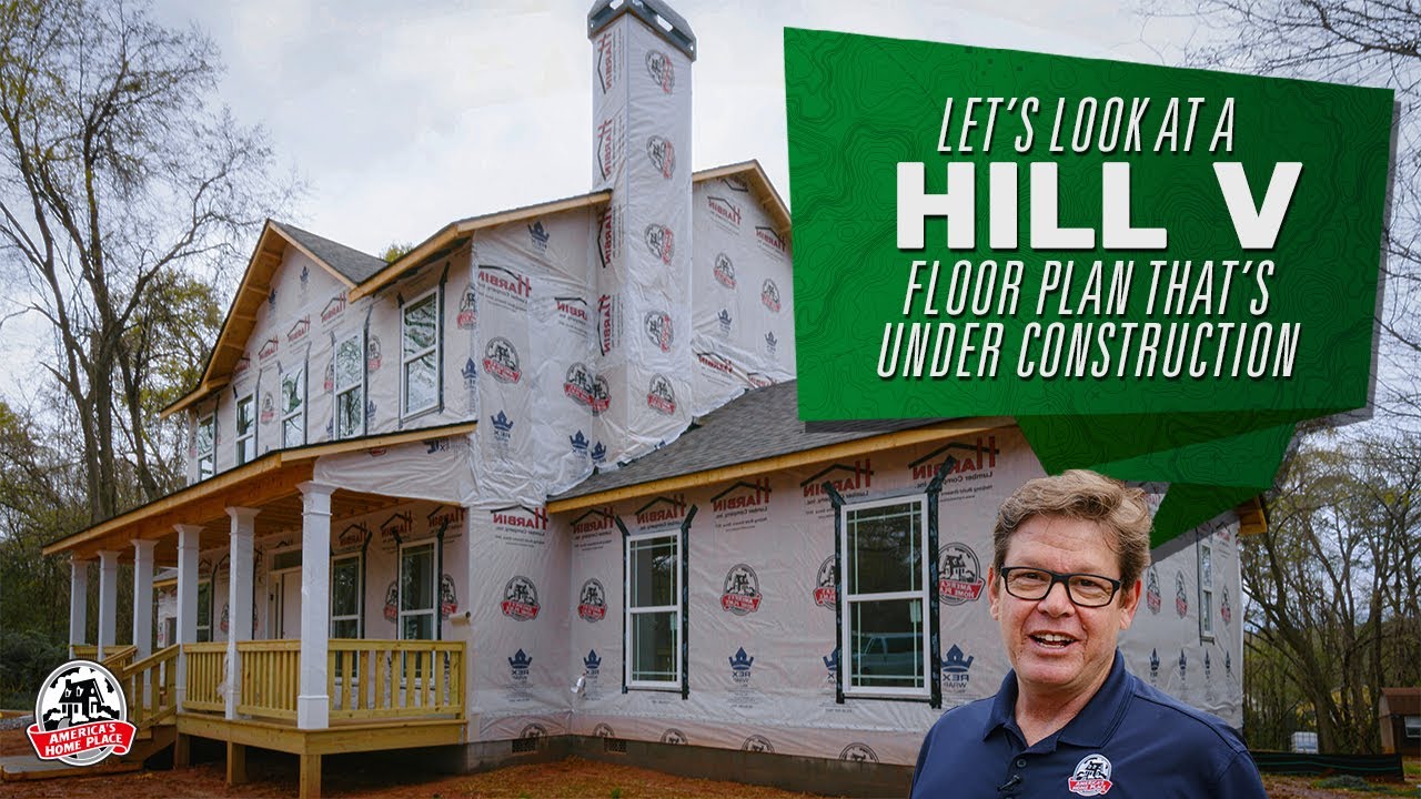 Let's Look at a Hill V Floor Plan Under Construction