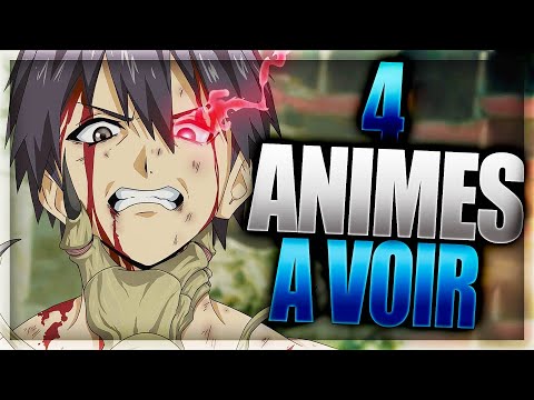 4 ANIMES A VOIR ABSOLUMENT ! (ils sont complètement FOU)