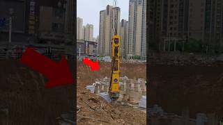 This Machine Can Dig Huge Holes!! 😎🤯 #yt #construction #youtubeshorts #new