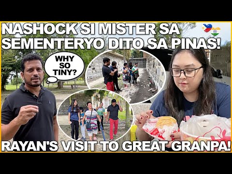 NASHOCK SI MISTER SA SEMENTERYO DITO SA PINAS! RAYAN'S VISIT TO GREAT GRANDPA!