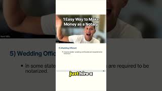 1 Easy Way to Make Money as a Notary Public (Part 5)