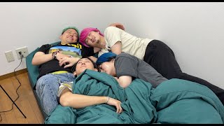 男4人でお泊まり会します