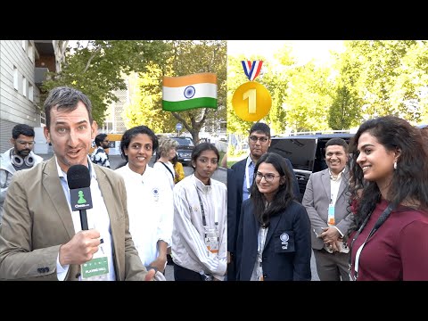 Indian Women's Team Interview After Winning Gold🥇 | 2024 Chess Olympiad