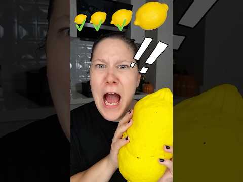 From Small to Giant Lemon Lemya 🍋#shorts #funny #viral
