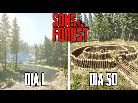 SOBREVIVÍ 50 DÍAS en SONS OF THE FOREST