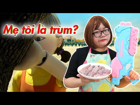 Khi Mẹ Đam Mê Trò Chơi Con Mực Và Áp Dụng Nó!