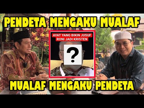 MENGAKU MUALAF DIUNDANG KE MASJID-MASJID!! LALU JADI PENDETA