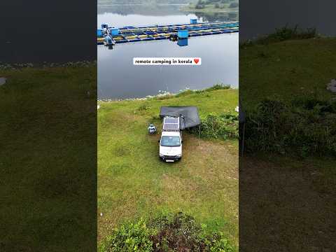Remote camping in kerala ❤️🫶 #kerala #wayanad #vanlifewithravi #vanlife