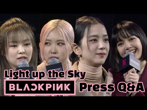 [ENG] 《Blackpink: Light Up the Sky》 Q&A Press Conference