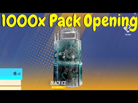 I Packed Monty Black Ice in Rainbow Six Siege (Pack Opening)