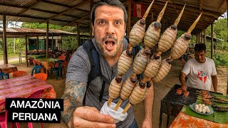 COMIDA EXÓTICA na AMAZÔNIA!! (você comeria isso?) 😮 🇵🇪