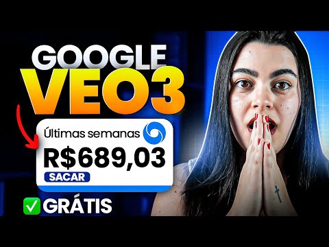 Google VEO3: Como ganhar dinheiro usando o Google VEO3 (Dinheiro Online)