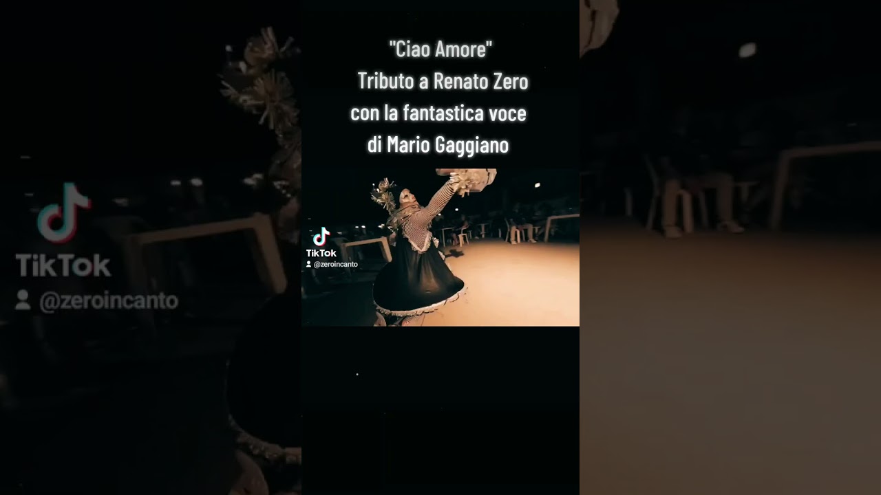Zero InCanto - Tributo a Renato Zero con la voce di Mario Gaggiano