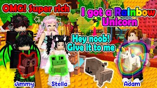 TEXT TO SPEECH 🍉 I Got a Rainbow Unicorn In Grow A Garden, My Game Coins Became Real 🌻 Roblox Story