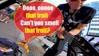 Can’t you smell that smell? Lynyrd Skynyrd jam on the street of death (drug addict central)