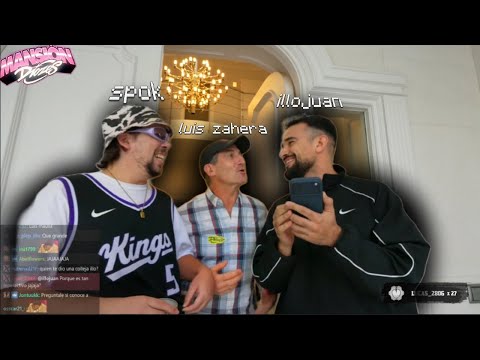 Illojuan IRL Con Luis Zahera en la Mansion de Los Diozes | Los Mejores Momentos