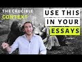 Contextual Analysis of 'The Crucible'