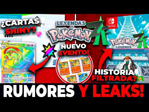 ¿LLEGAN LAS CARTAS SHINYS A TCG POCKET? ¿HISTORIA DE LEYENDAS Z-A FILTRADA? - pachi66