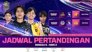 🔴LIVE | MDL ID S12 | Progressive Round | Putaran 3 Hari 2