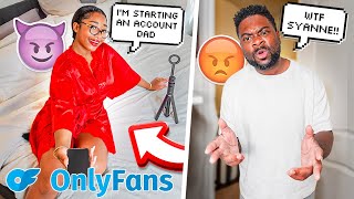 Asking My Dad To Help Me Start my ONLY FANS Journey