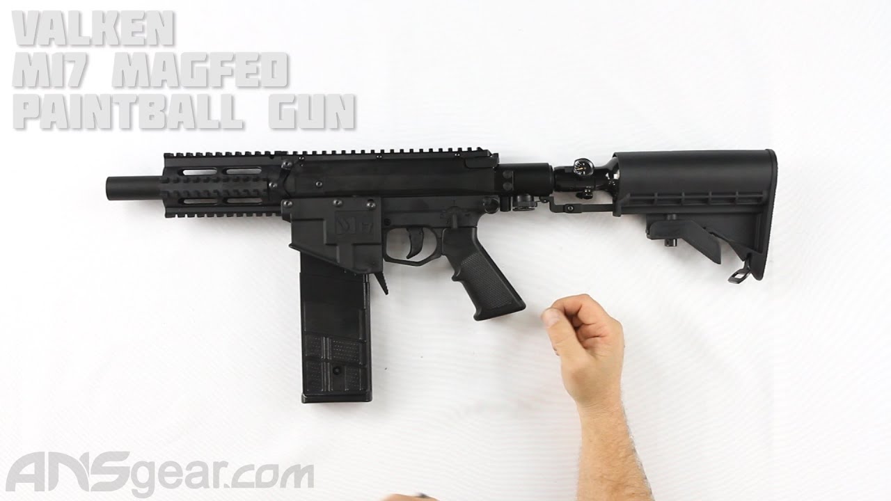 Valken M17 Magfed Paintball Gun - Review